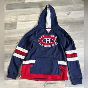 CCM Montreal Canadiens Hoodie  youth XL